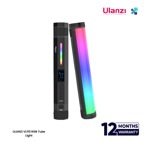 Ulanzi official (29) ULANZI VL110 RGB Tube Light - Image 1