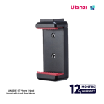 ULANZI ST‑07 Phone Tripod Mount with Cold Shoe Mount