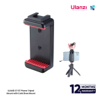 ULANZI ST‑07 Phone Tripod Mount with Cold Shoe Mount - Image 2