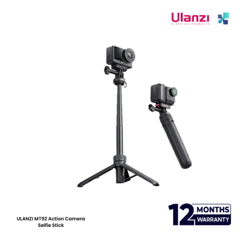 Ulanzi official (48) ULANZI MT92 Action Camera Selfie Stick - Image 1