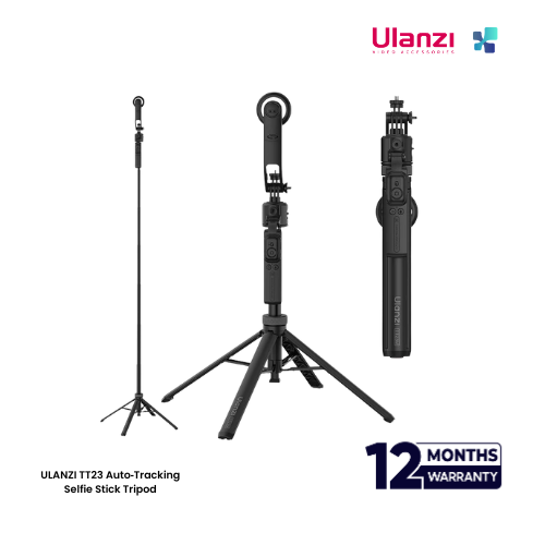 Ulanzi official (56) ULANZI TT23 Auto‑Tracking Selfie Stick Tripod - Image 1